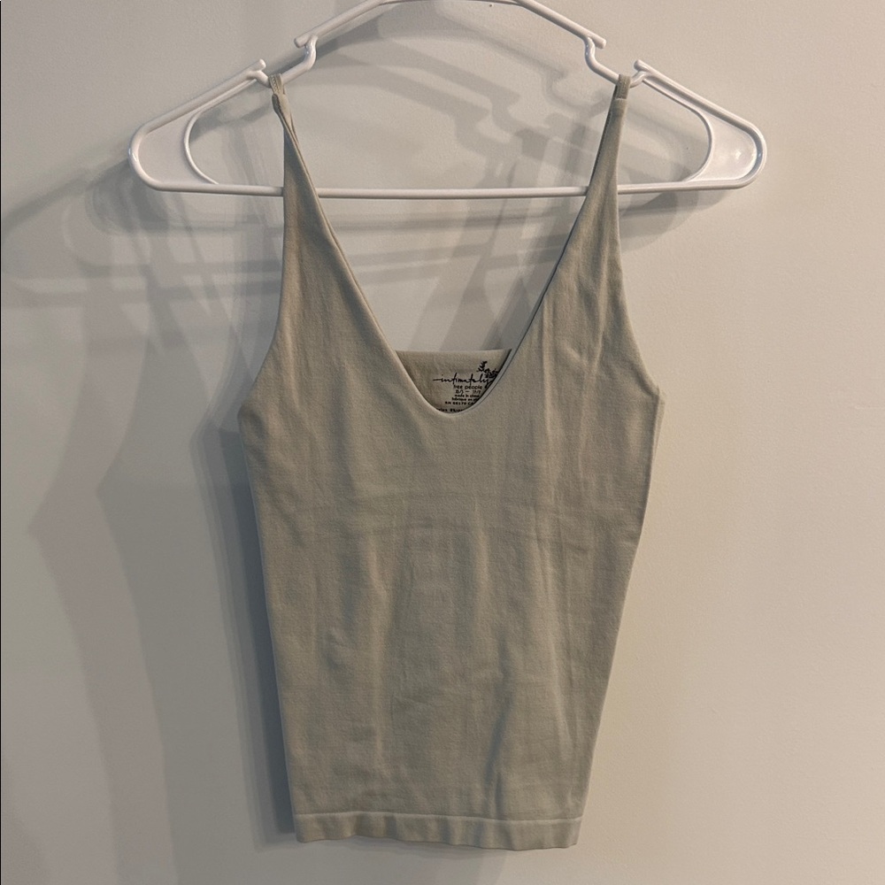 Free People seamless v neck tank Top